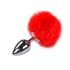 Alive Plug Anal Queue De Lapin Fluffy L Rouge 1 Alive Plug Anal Queue De Lapin Fluffy L Rouge -Pas Cher SexToys Magasin alive fluffy plug anal queue de lapin rouge large