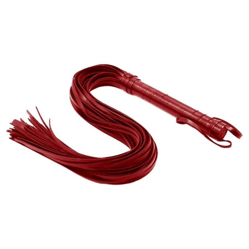 Alive Martinet Long Leather Similicuir Rouge 4 Alive Martinet Long Leather Similicuir Rouge – Image 2