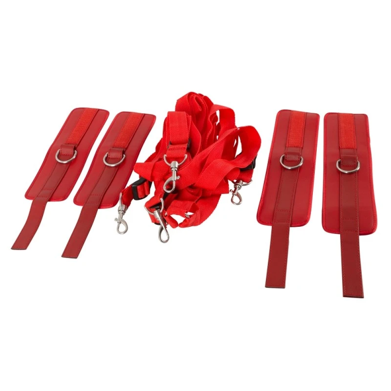 Bad Kitty Attaches De Lit Sans Barreaux Rouges 4 Bad Kitty Attaches De Lit Sans Barreaux Rouges – Image 2