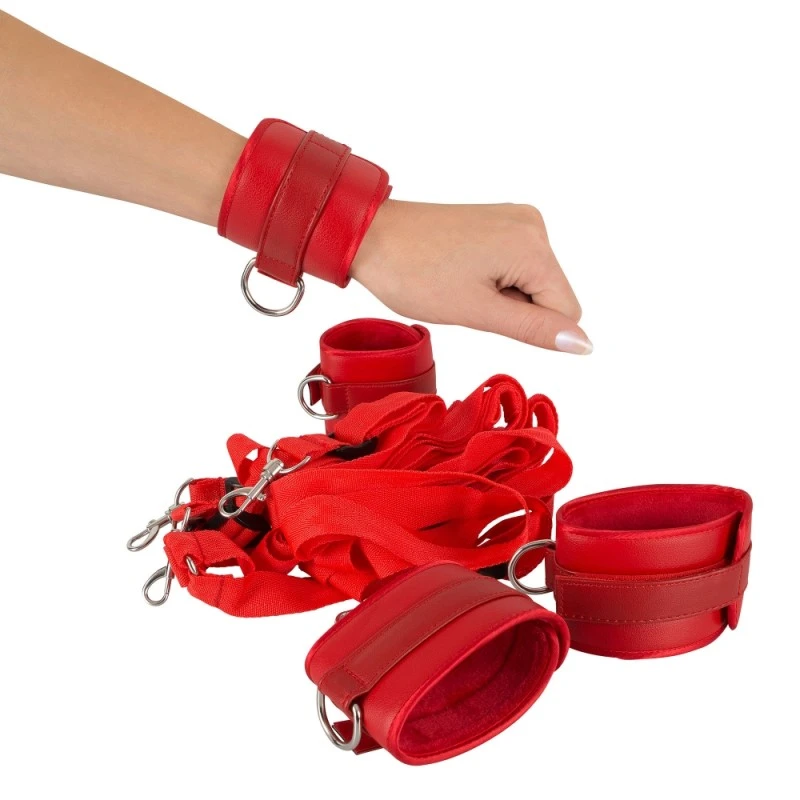 Bad Kitty Attaches De Lit Sans Barreaux Rouges 5 Bad Kitty Attaches De Lit Sans Barreaux Rouges – Image 3