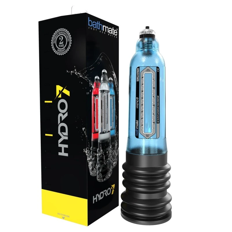 Bathmate Pompe à Pénis Hydro7 Bleu 6 Bathmate Pompe à Pénis Hydro7 Bleu – Image 4