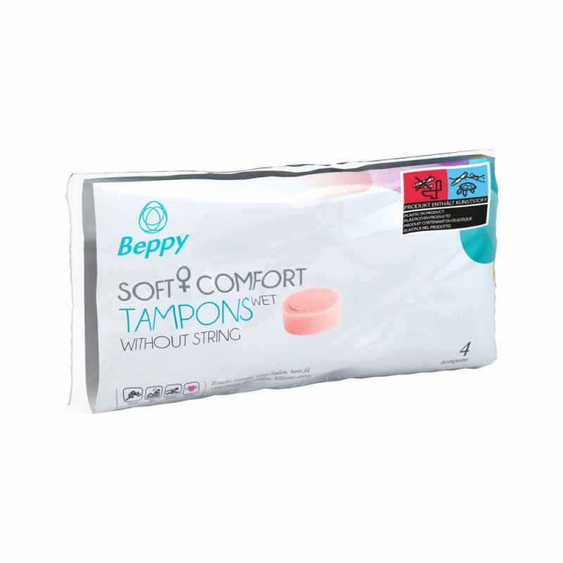 Beppy Soft Comfort Tampons Wet Boîte De 4 3 Beppy Soft Comfort Tampons Wet Boîte De 4