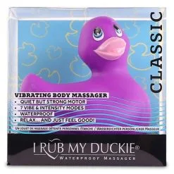 Big Teaze Toys Canard Vibrant Classic Violet -Pas Cher SexToys Magasin big teaze toys i rub my duckie 20 classic purple 3