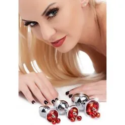 Booty Sparks Pack De 3 Plugs Anal Bijou Avec Clochettes Rouges 9 Booty Sparks Pack De 3 Plugs Anal Bijou Avec Clochettes Rouges -Pas Cher SexToys Magasin booty sparks pack 3 bijou anal rouge clochettes 3