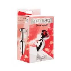 Booty Sparks Plug Anal Bijou Coeur Rouge S 9 Booty Sparks Plug Anal Bijou Coeur Rouge S -Pas Cher SexToys Magasin booty sparks plug anal bijou coeur rouge s 3