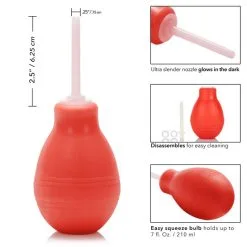 CalExotics Poire à Lavement Phosphorescente Anal Douche 13 CalExotics Poire à Lavement Phosphorescente Anal Douche -Pas Cher SexToys Magasin calexotics anal douche 5