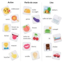 CalExotics Dés Coquins Emojis Coquins Emojigasm 13 CalExotics Dés Coquins Emojis Coquins Emojigasm -Pas Cher SexToys Magasin calexotics emojigasm dice 5