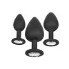 CalExotics Kit 3 Plugs Anal Bijou Silicone Gem Anal Kit -Pas Cher SexToys Magasin calexotics kit 3 plugs anal bijou silicone gem anal kit
