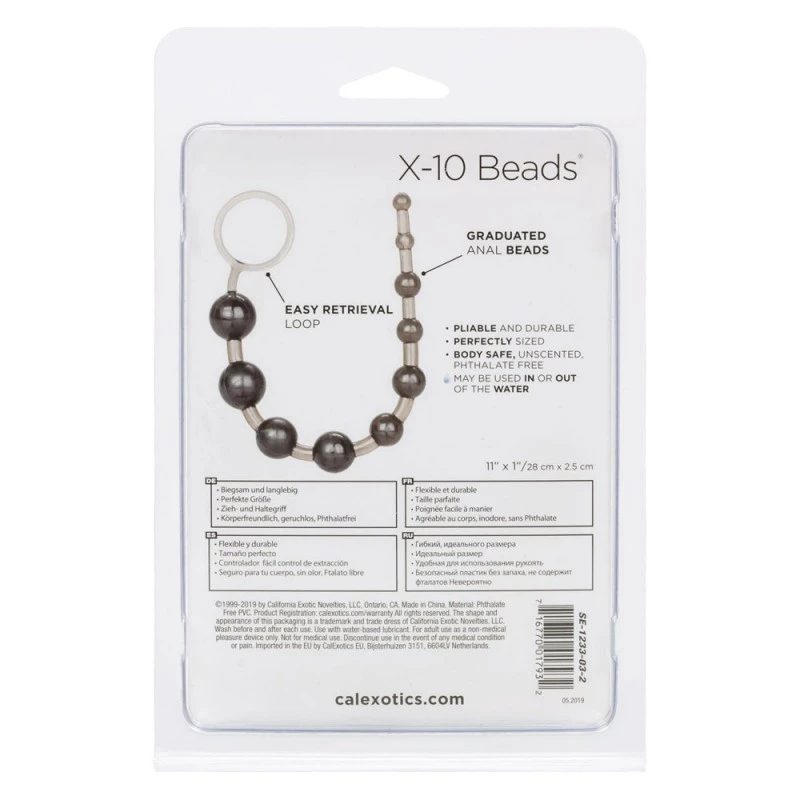 CalExotics Chapelet Anal Flexible X-10 Beads 7 CalExotics Chapelet Anal Flexible X-10 Beads – Image 5