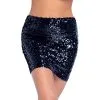 Cottelli Collection Jupe Courte Sequins Noire -Pas Cher SexToys Magasin cottelli collection jupe sequins noire