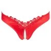 Cottelli Collection String Ouvert Rio à Perles Rouge -Pas Cher SexToys Magasin cottelli collection string ouvert rio a perles rouge