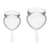 Coupes Menstruelles Satisfyer Feel Good Blanche 2 Coupes Menstruelles Satisfyer Feel Good Blanche -Pas Cher SexToys Magasin coupes menstruelles satisfyer feel good
