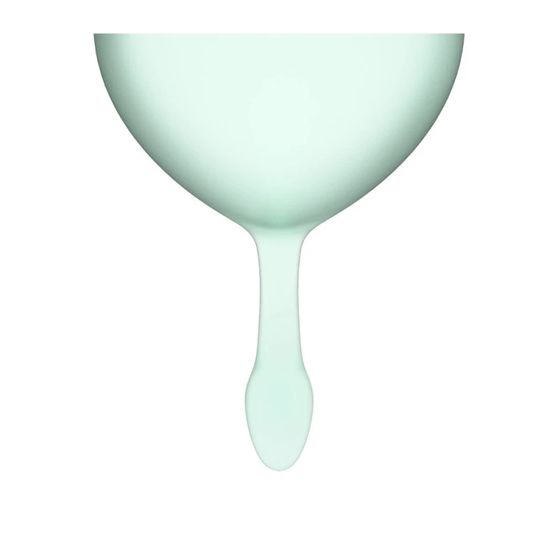 Coupes Menstruelles Satisfyer Feel Good Vert Clair 4 Coupes Menstruelles Satisfyer Feel Good Vert Clair – Image 2