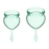 Coupes Menstruelles Satisfyer Feel Good Vert Clair -Pas Cher SexToys Magasin coupes menstruelles satisfyer feel good vert clair