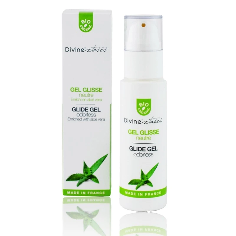 DIVINEXTASES Lubrifiant Aloe Vera Bio Glide Gel 100 Ml 3 DIVINEXTASES Lubrifiant Aloe Vera Bio Glide Gel 100 Ml
