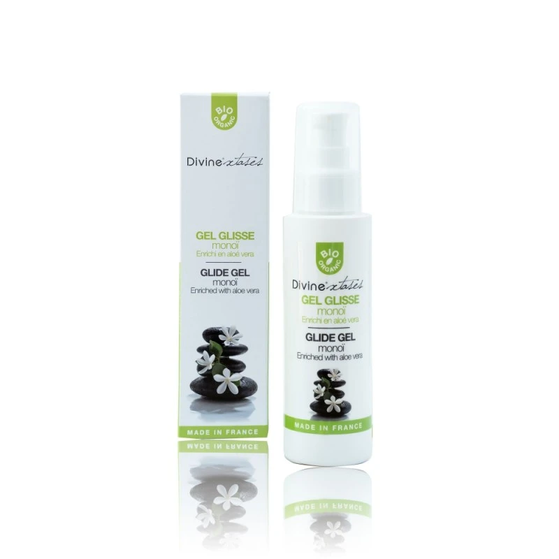 DIVINEXTASES Lubrifiant Monoï Bio Glide Gel 100 Ml 3 DIVINEXTASES Lubrifiant Monoï Bio Glide Gel 100 Ml