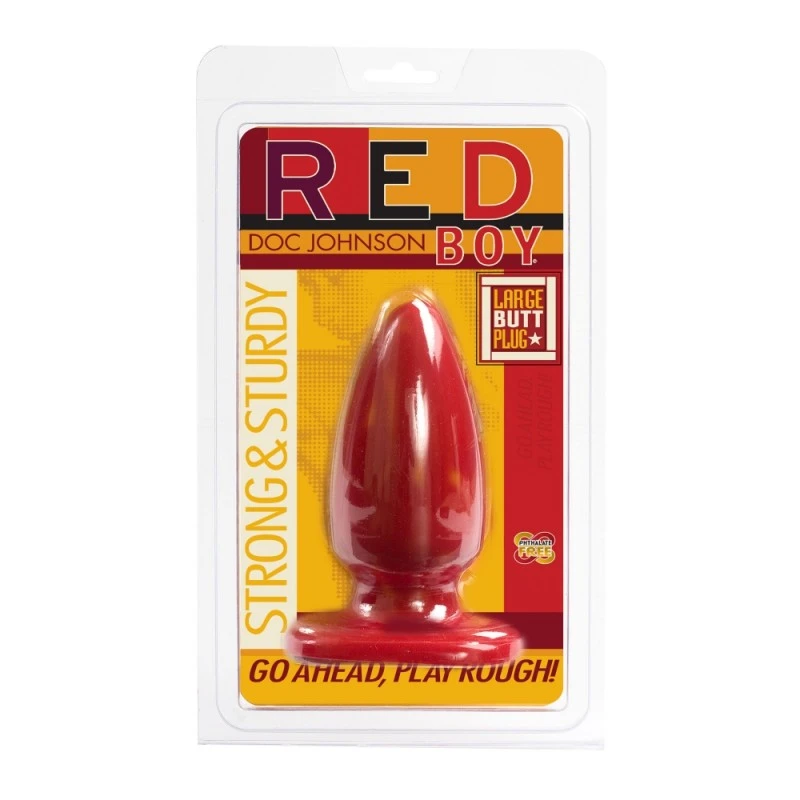 Doc Johnson Plug Anal Extra Large Red Boy 4 Doc Johnson Plug Anal Extra Large Red Boy – Image 2
