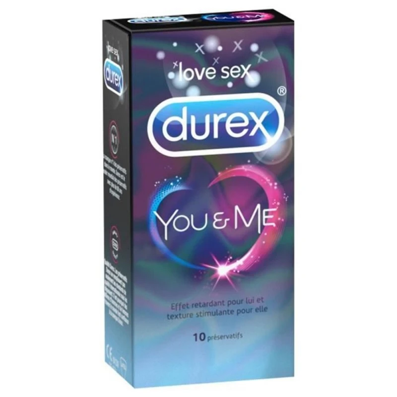 Durex Préservatifs You & Me Boîte De 10 3 Durex Préservatifs You & Me Boîte De 10