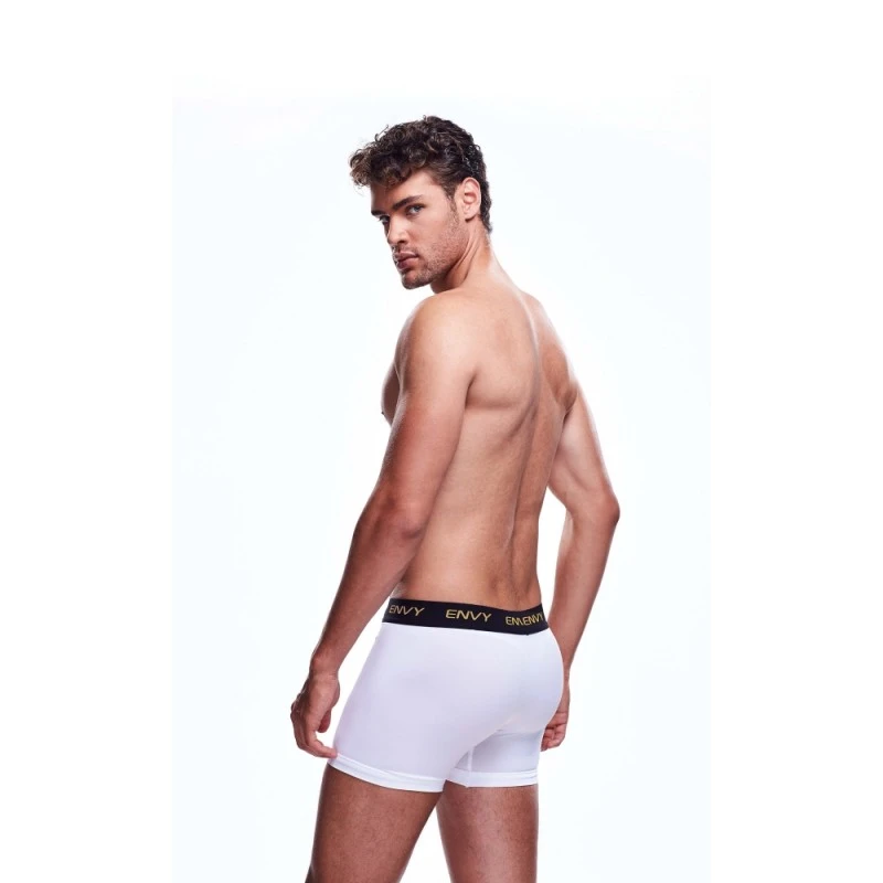 Envy Boxer Long Maille Blanc 3 Envy Boxer Long Maille Blanc