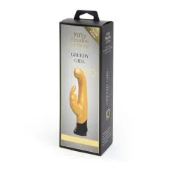 Fifty Shades Of Grey Vibromasseur Rabbit Greedy Girl Édition Spéciale Gold 11 Fifty Shades Of Grey Vibromasseur Rabbit Greedy Girl Édition Spéciale Gold -Pas Cher SexToys Magasin fifty shades of grey greedy girl 10 anniversary gold rabbit 4