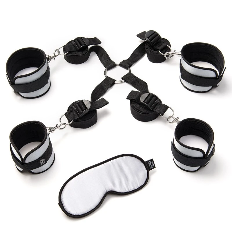 Fifty Shades Of Grey Kit D'Attaches Pour Lit Sans Barreaux Hard Limits 4 Fifty Shades Of Grey Kit D'Attaches Pour Lit Sans Barreaux Hard Limits – Image 2