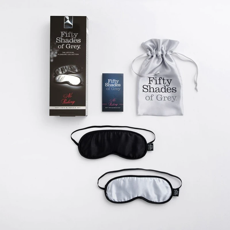 Fifty Shades Of Grey Lot De 2 Masques No Peeking 6 Fifty Shades Of Grey Lot De 2 Masques No Peeking – Image 4