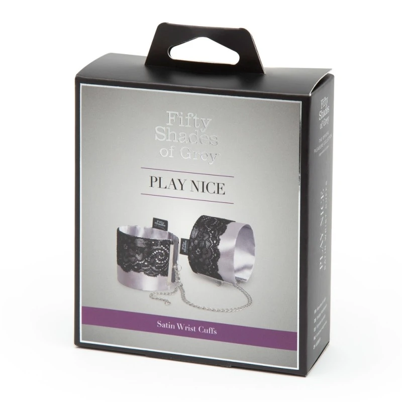 Fifty Shades Of Grey Menottes Poignets Dentelle Et Satin Play Nice 5 Fifty Shades Of Grey Menottes Poignets Dentelle Et Satin Play Nice – Image 3