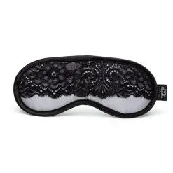 Fifty Shades Of Grey Masque Dentelle Et Satin Play Nice Noir & Gris