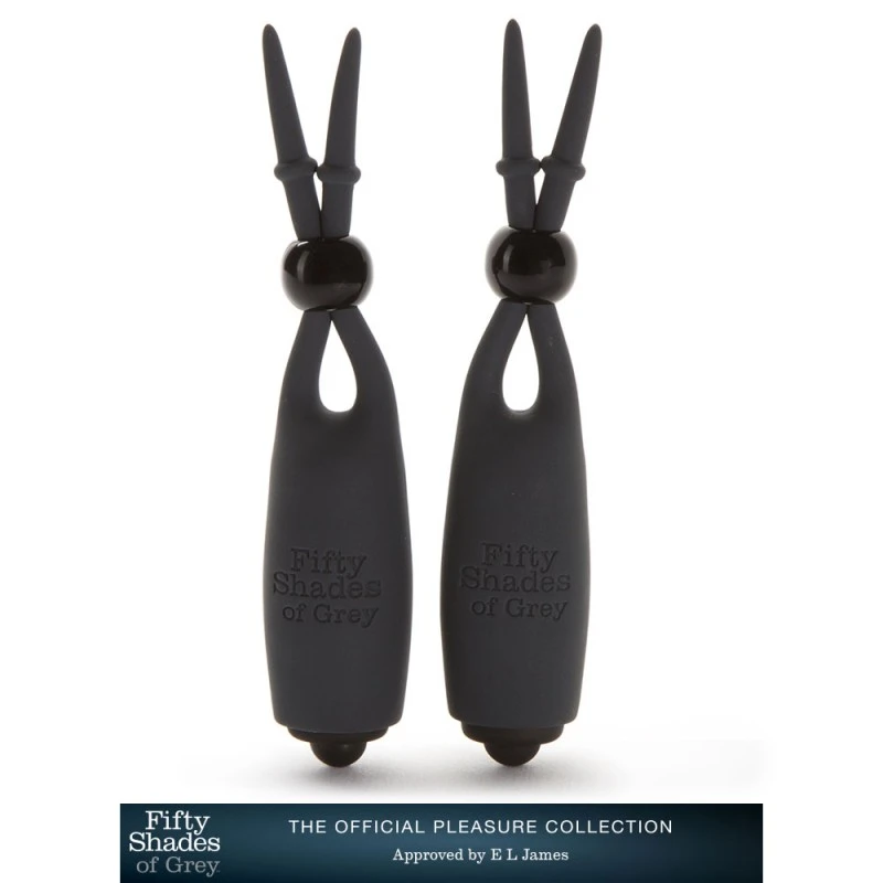 Fifty Shades Of Grey Pinces à Tétons Vibrantes Sweet Torture 3 Fifty Shades Of Grey Pinces à Tétons Vibrantes Sweet Torture