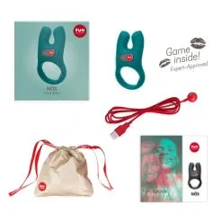 Fun Factory Anneau Vibrant NŌS Vert 11 Fun Factory Anneau Vibrant NŌS Vert -Pas Cher SexToys Magasin fun factory nos vert 3