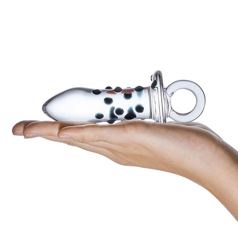 Gläs Plug Anal Transparent En Verre Pacifier Juicer 6 Gläs Plug Anal Transparent En Verre Pacifier Juicer – Image 4