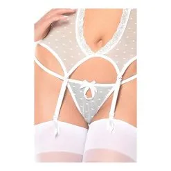 Pas Cher SexToys Magasin -Pas Cher SexToys Magasin guepiere white dot 1