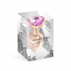 Hidden Eden Plug Anal Bijou S Aluminium Cœur Gloria Rose 5 Hidden Eden Plug Anal Bijou S Aluminium Cœur Gloria Rose -Pas Cher SexToys Magasin hidden eden gloria plug s rose 1