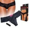 Hustler String Vibrant Noir Et Rose -Pas Cher SexToys Magasin hustler vibrating panties black pink