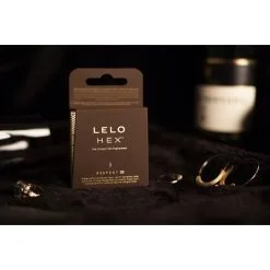 LELO Préservatifs Hex Respect XL Boîte De 3 -Pas Cher SexToys Magasin lelo hex respect xl 3 5
