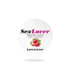 Love To Love Préservatifs SexLover Fraise Pack De 5 -Pas Cher SexToys Magasin love to love sexlover fraise pack 5 2