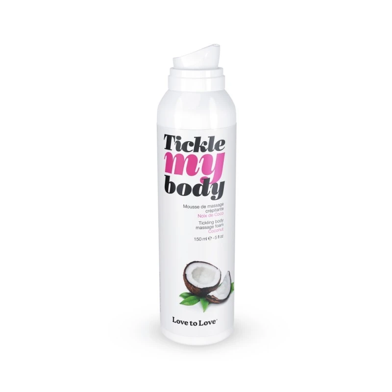 Love To Love Mousse De Massage Crépitante Tickle My Body Noix De Coco 4 Love To Love Mousse De Massage Crépitante Tickle My Body Noix De Coco – Image 2