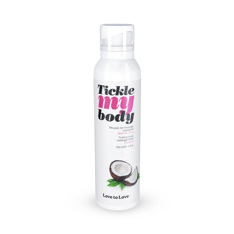 Love To Love Mousse De Massage Crépitante Tickle My Body Noix De Coco 5 Love To Love Mousse De Massage Crépitante Tickle My Body Noix De Coco – Image 3