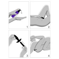 Lovehoney Plug Anal Vibrant Butt Tingler Small -Pas Cher SexToys Magasin lovehoney butt tingler plug anal vibrant small 3