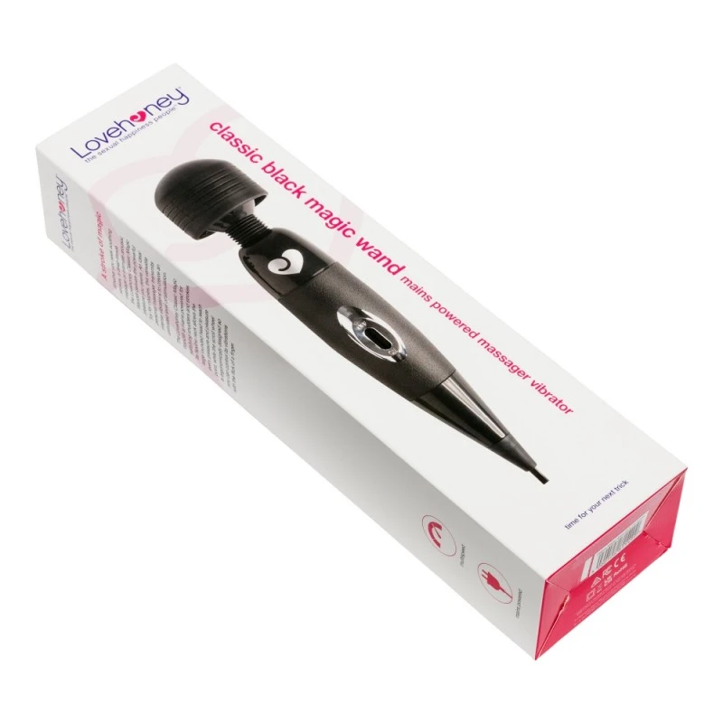 Lovehoney Vibromasseur Wand Classic Black Magic Wand 8 Lovehoney Vibromasseur Wand Classic Black Magic Wand – Image 6