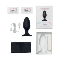 Lovense Plug Anal Vibrant Connecté Hush 2 L 8 Lovense Plug Anal Vibrant Connecté Hush 2 L -Pas Cher SexToys Magasin lovense hush 2 plug anal vibrant connecte l 2