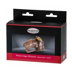 Malesation Cage De Chasteté CB 6000 Small -Pas Cher SexToys Magasin malesation penis cage silicone small 4