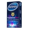 Manix Boîte De 14 Préservatifs ExcitationMax -Pas Cher SexToys Magasin manix excitation max 14