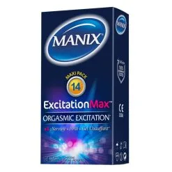 Manix Boîte De 14 Préservatifs ExcitationMax