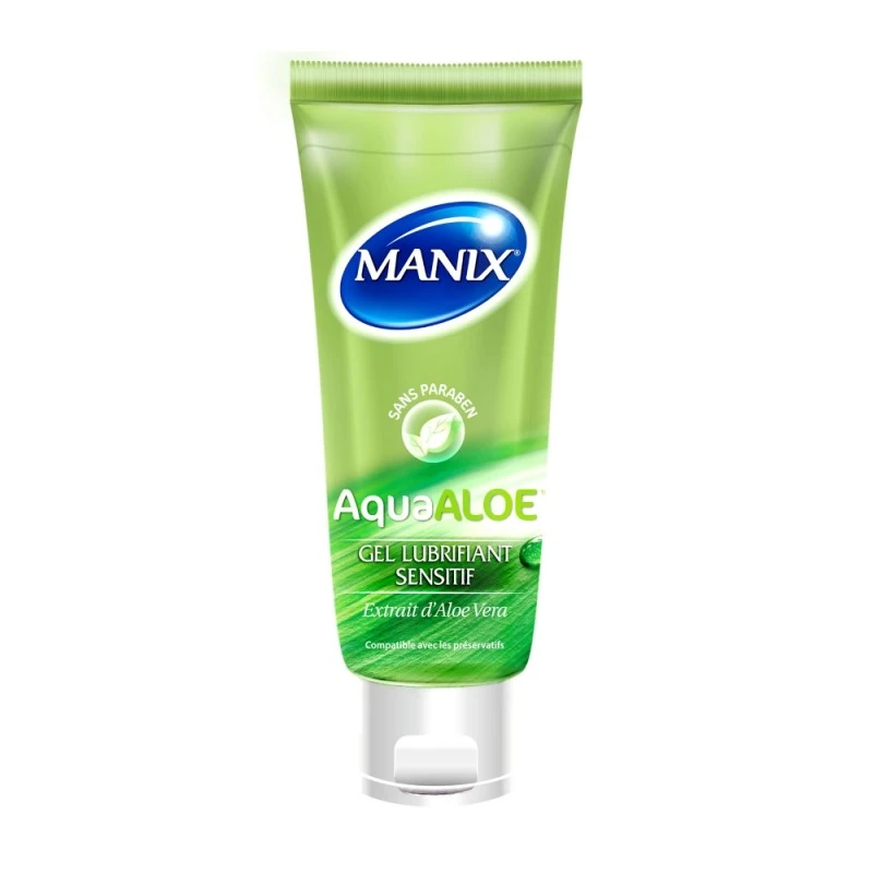 Manix Lubrifiant Eau AquaALOE 80 Ml 3 Manix Lubrifiant Eau AquaALOE 80 Ml