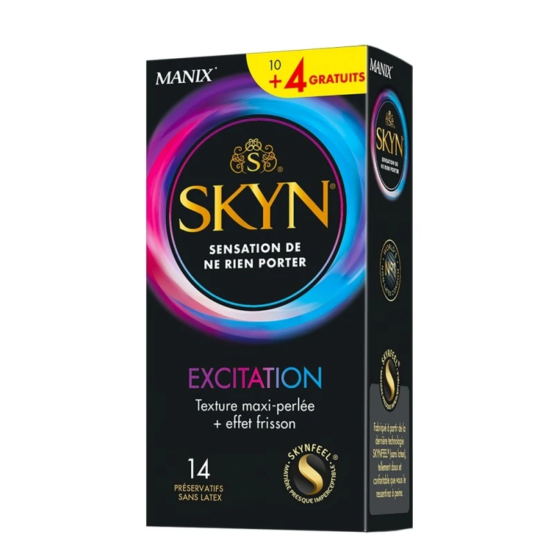 Manix Skyn Excitation Boîte De 10 + 4 Gratuits 2 Manix Skyn Excitation Boîte De 10 + 4 Gratuits