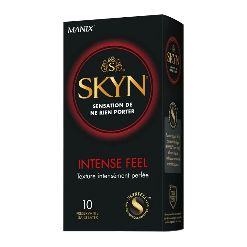 Manix Préservatifs Skyn Intense Feel Boîte De 10 3 Manix Préservatifs Skyn Intense Feel Boîte De 10