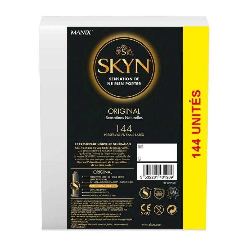 Manix Skyn Original Boîte De 144 2 Manix Skyn Original Boîte De 144
