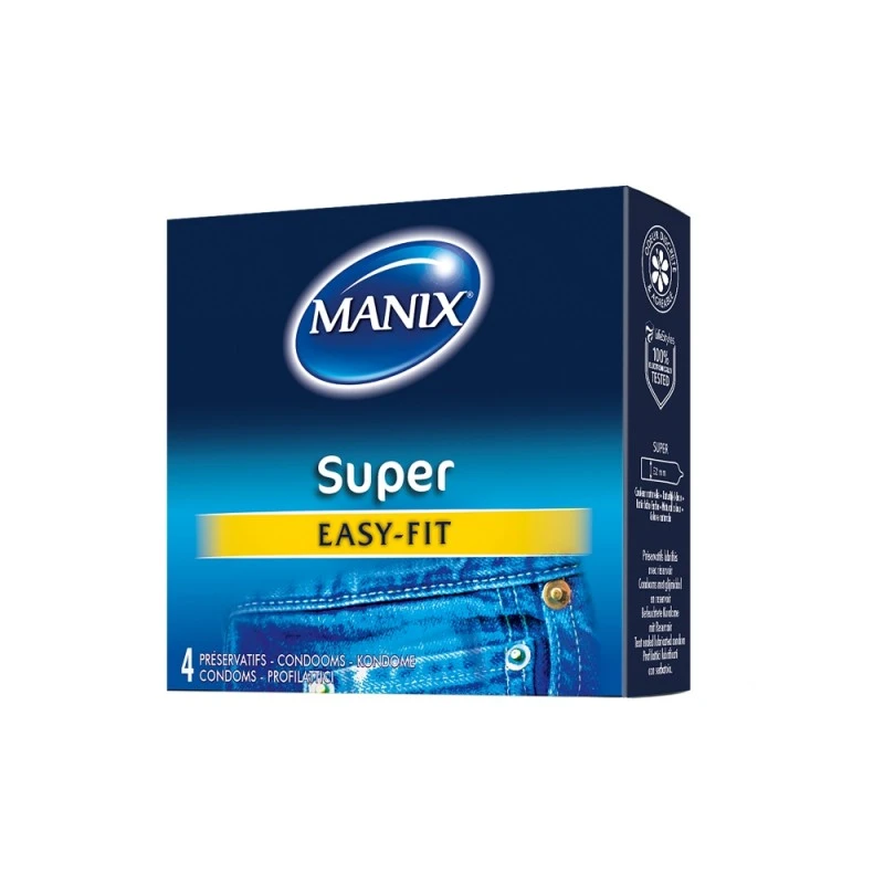 Manix Super Boîte De 4 3 Manix Super Boîte De 4