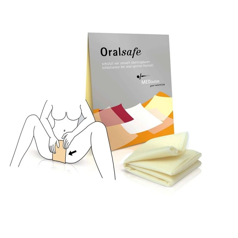 Medintim Digues Dentaires OralSafe Fraise Boite De 8 4 Medintim Digues Dentaires OralSafe Fraise Boite De 8 – Image 2